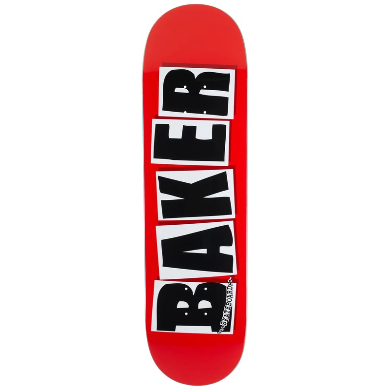 Baker Brand Logo Black Skateboard Deck 8.75