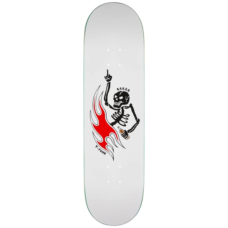 Baker T-Funk Beer Skateboard Deck 8.625