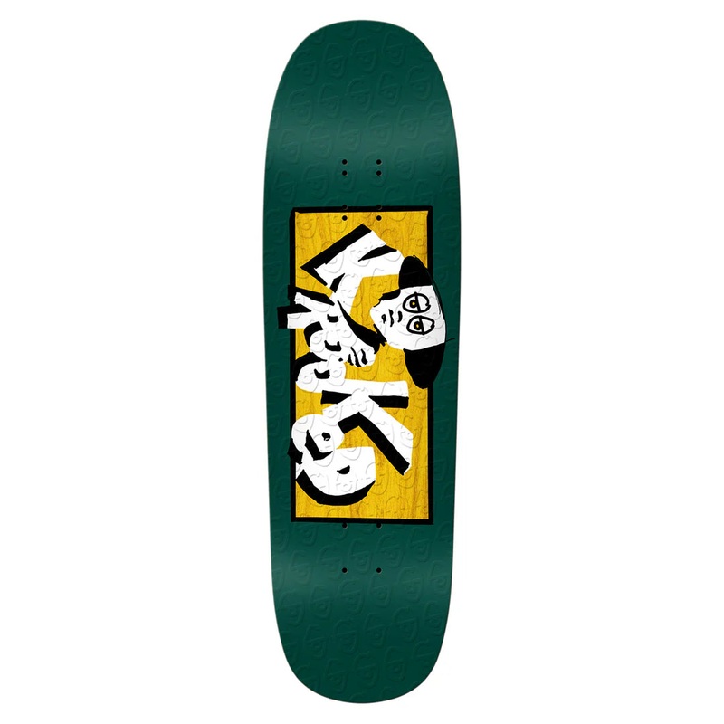 Krooked Incognito Team Embossed Skateboard Deck 8.25