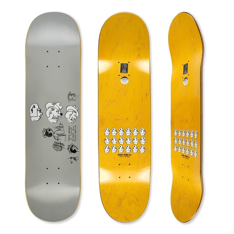 Polar Dane Brady Mia Skateboard Deck 8.75