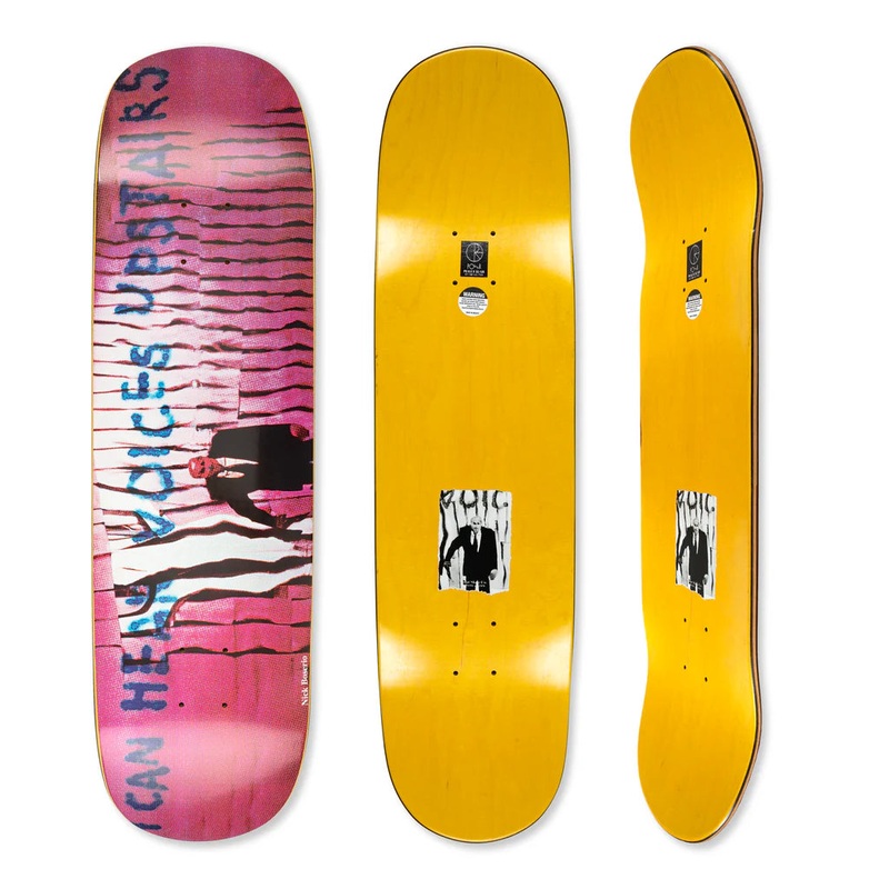 Polar Nick Boserio Voices Skateboard Deck 8.25