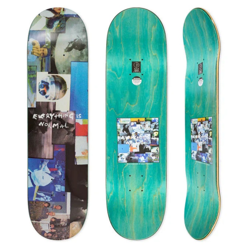 Polar Team Everything is Normal B Skateboard Deck 8.25