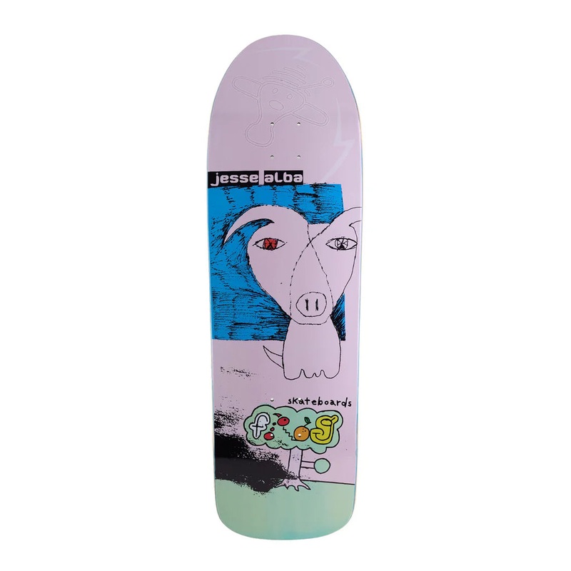 Frog Pig Mode (Jesse Alba) Skate Deck 9.6
