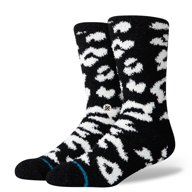Stance Purrfect Crew Socks in Black S