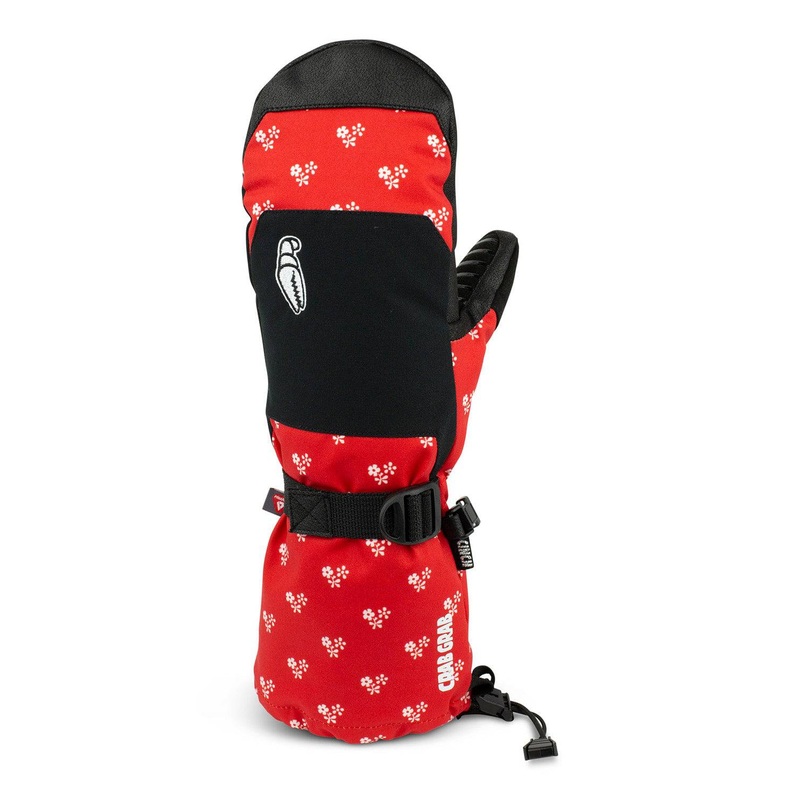 Crab Grab Cinch Womens Mitt in Little Flowers S