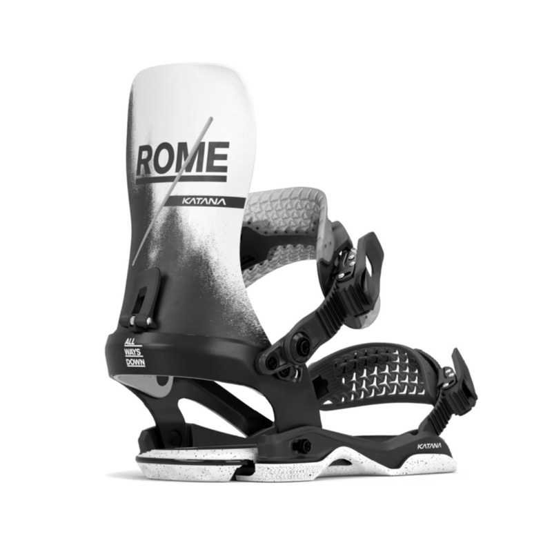 Rome Katana AW Snowboard Binding 2026 Black and Slate S
