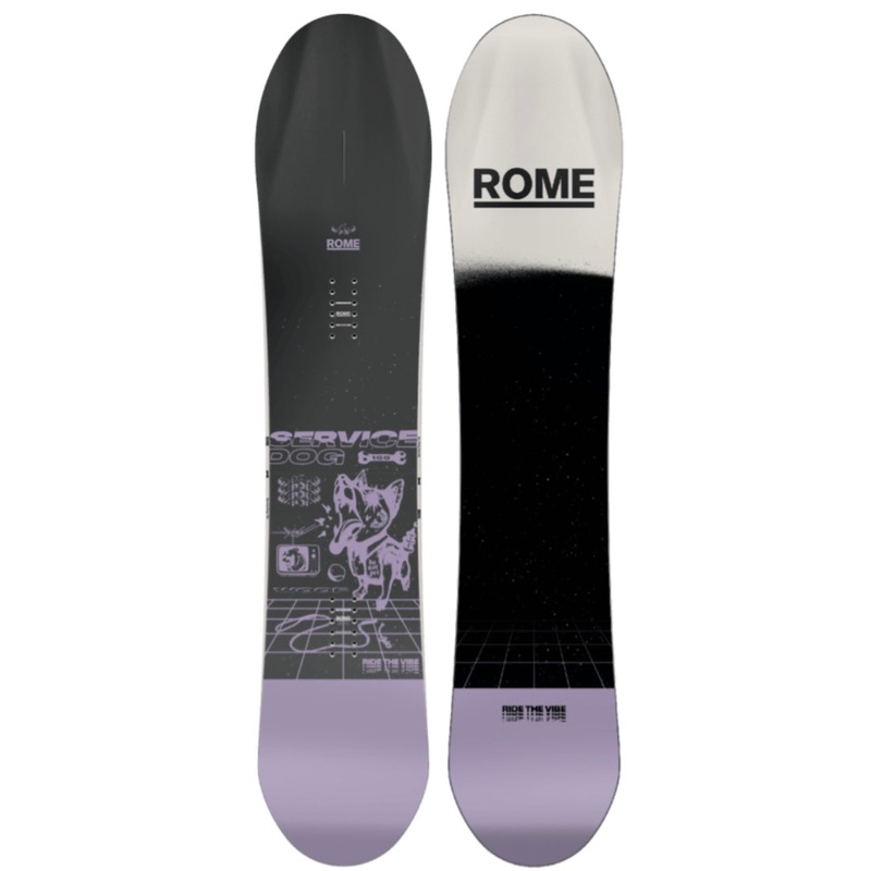 Rome Service Dog Snowboard 2026 147