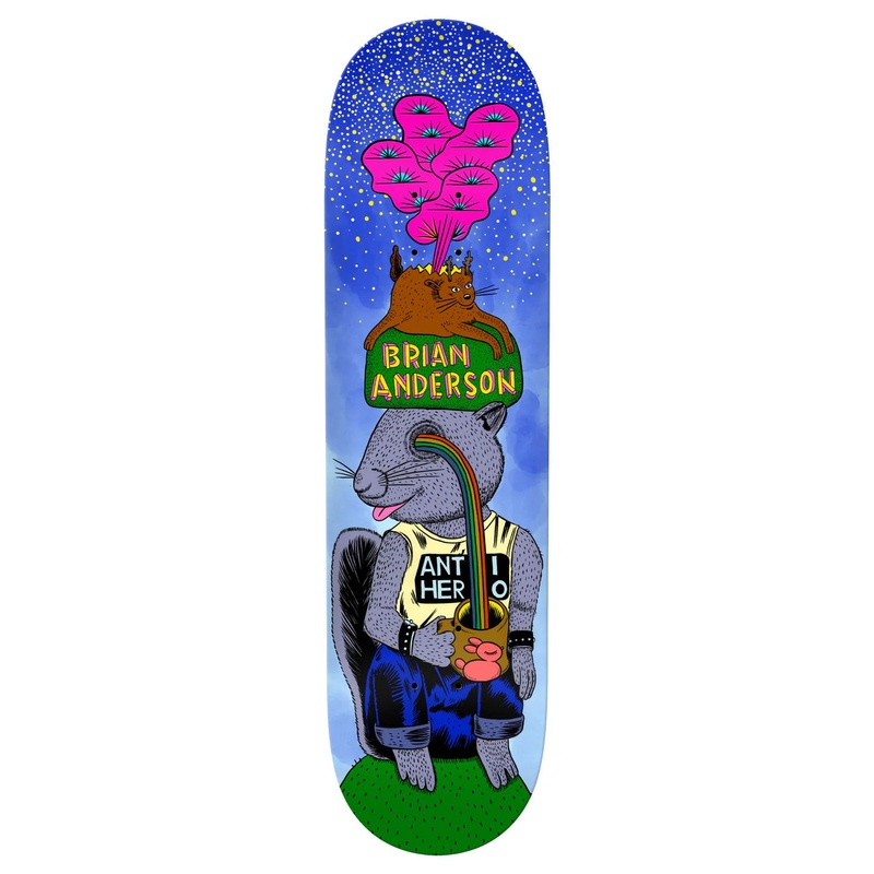Antihero Ba Some Legs Skateboard Deck 8.5