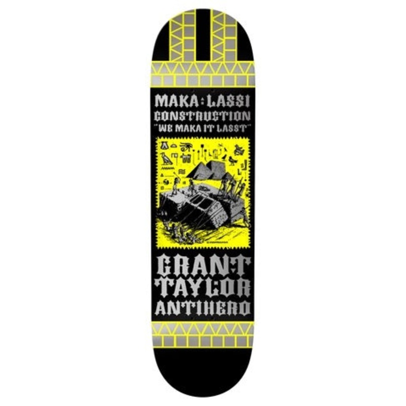 Antihero Grant Makalassi Construction Renovated Skateboard Deck 8.75