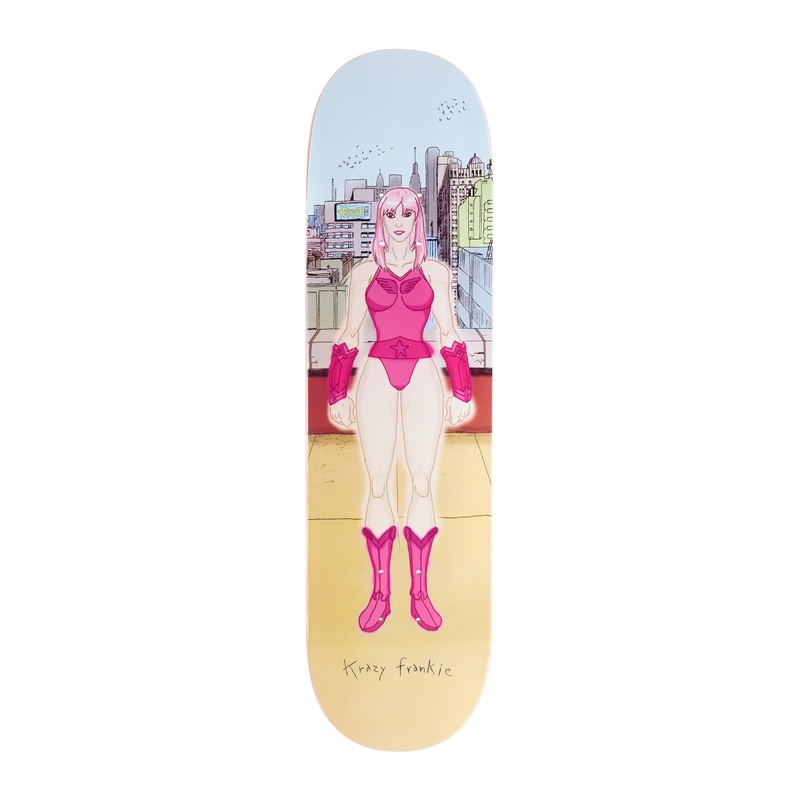 Frog Comic Book (Frankie Decker) Skateboard Deck 8.25"