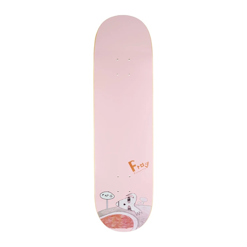 Frog Technique (Pat G) Skateboard Deck 8.18"