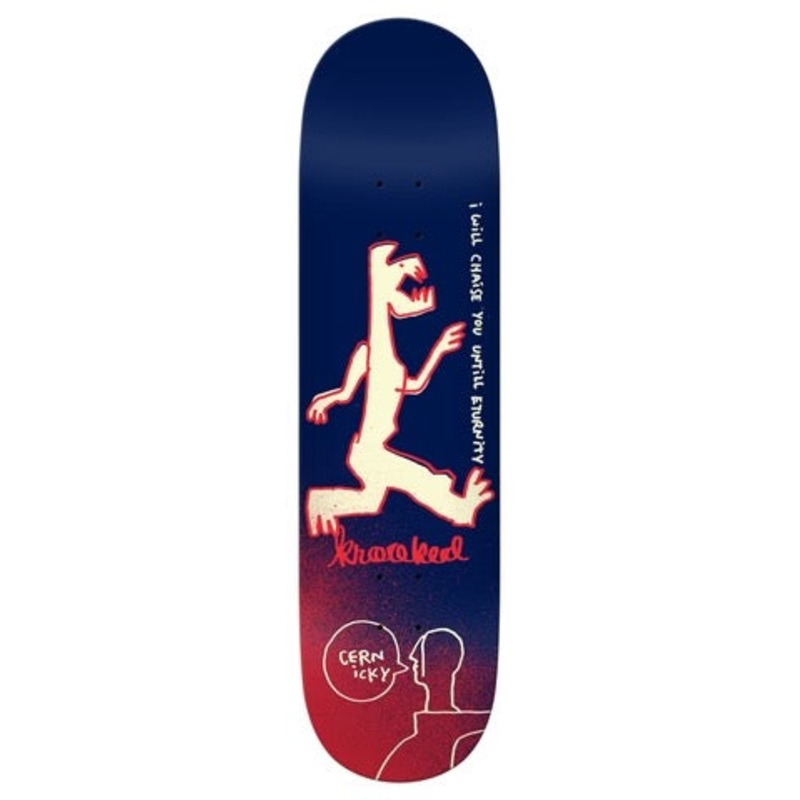 Krooked Cernicky Eturnity Skateboard Deck 8.25