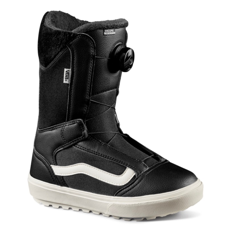 Vans Encore Linerless Womens Snowboard Boot in Black Marshmallow 2026 5