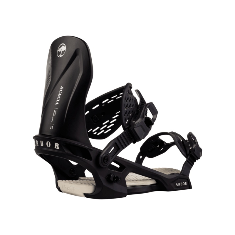 Arbor Acacia Black and Marshmellow Womens Snowboard Binding 2026 S
