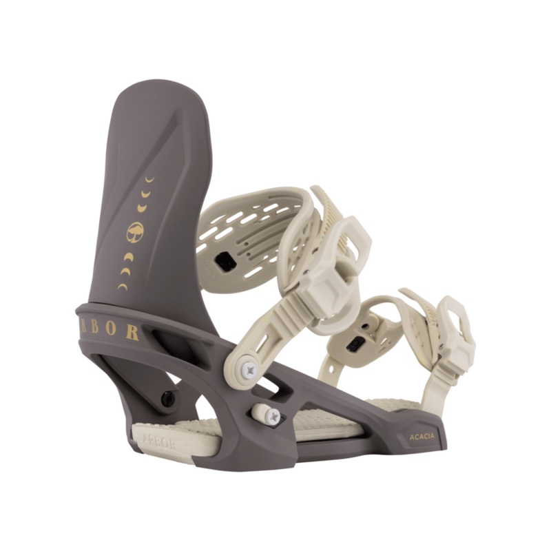 Arbor Acacia Plum and Ivory Womens Snowboard Binding 2026 S