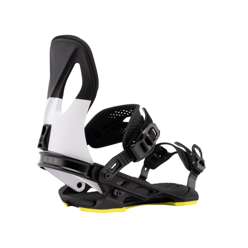 Arbor Cypress Black and White Snowboard Binding 2026 S