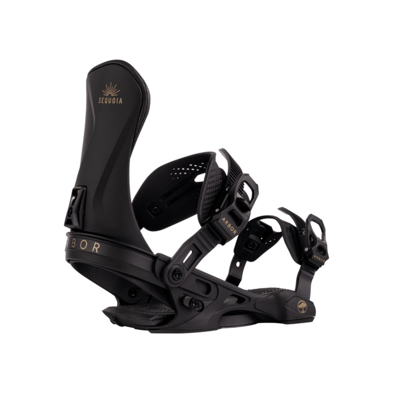 Arbor Sequoia Black and Gold Womens Snowboard Binding 2026 S