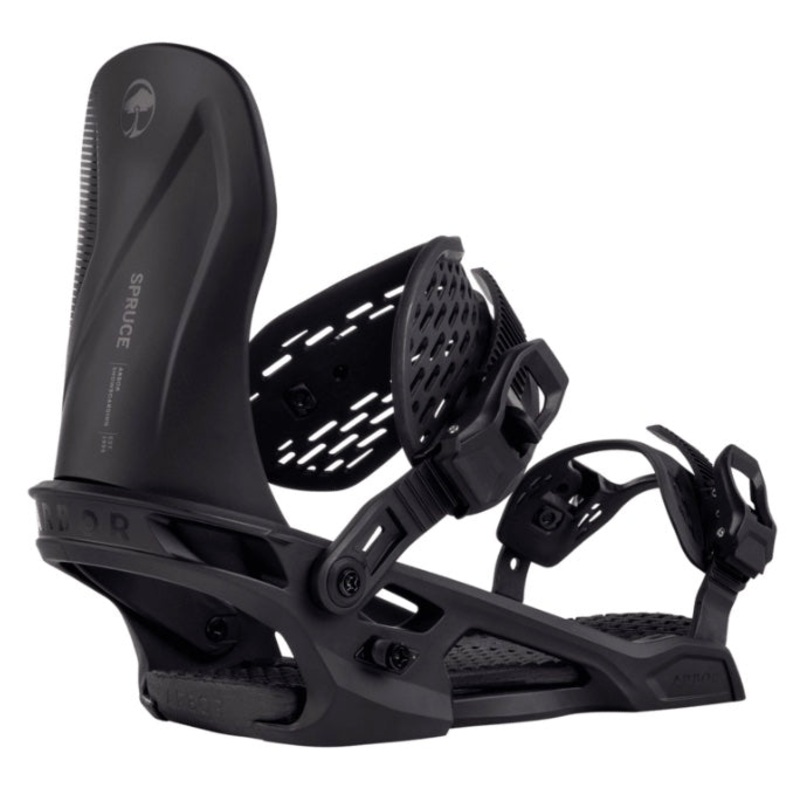 Arbor Spruce Black Snowboard Binding 2026 S