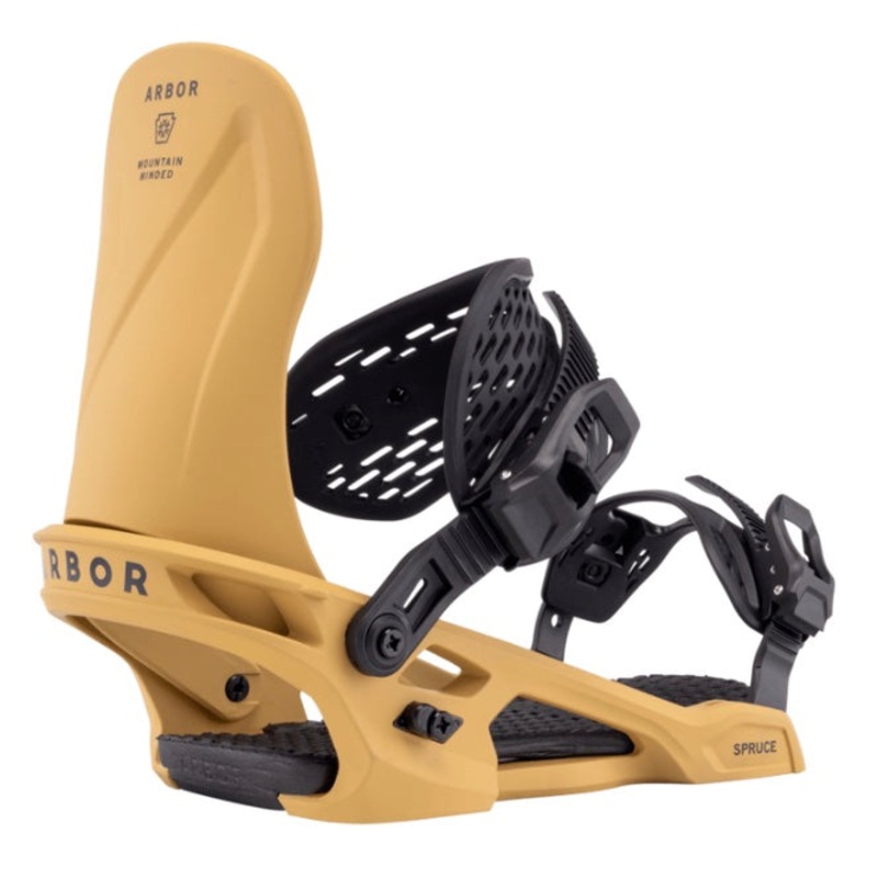 Arbor Spruce Camel and Black Snowboard Binding 2026 S