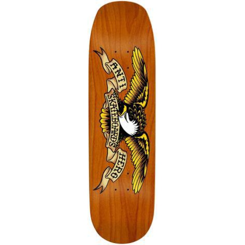 Antihero Eagle Orange Crusher Skateboard Deck 9.1