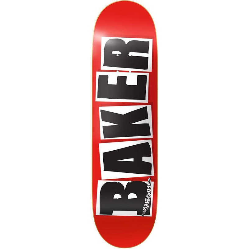 Baker Brand Logo Skateboard Deck in Black 8.75