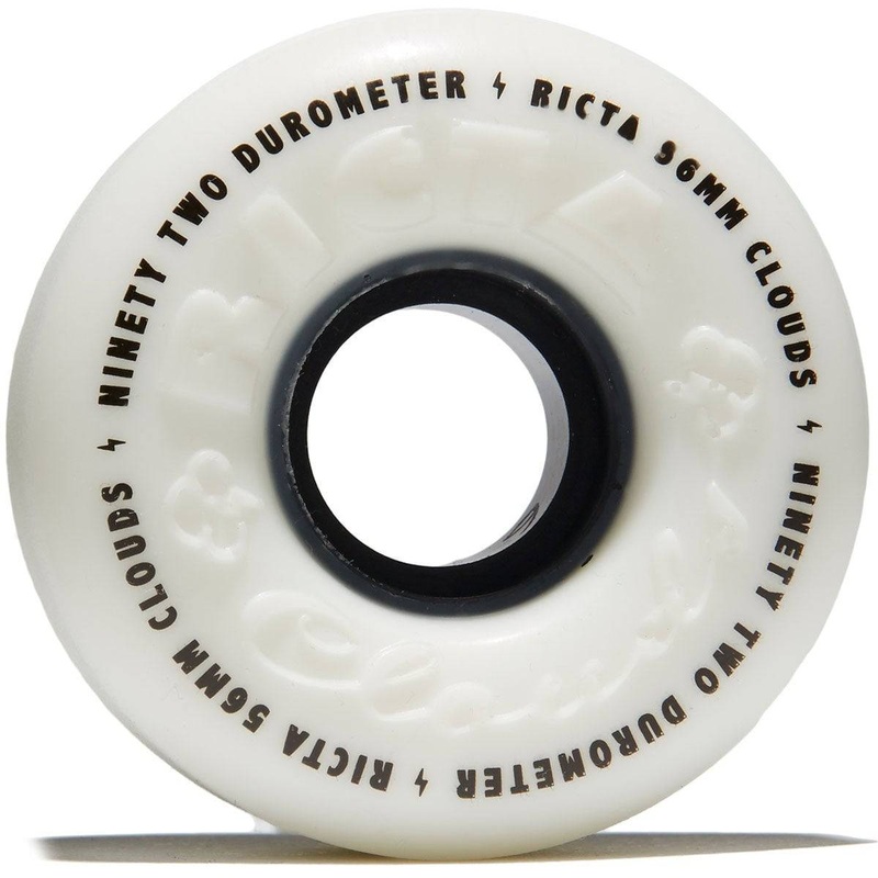 Ricta Cloud Skateboard Wheel in Black 92a 54mm