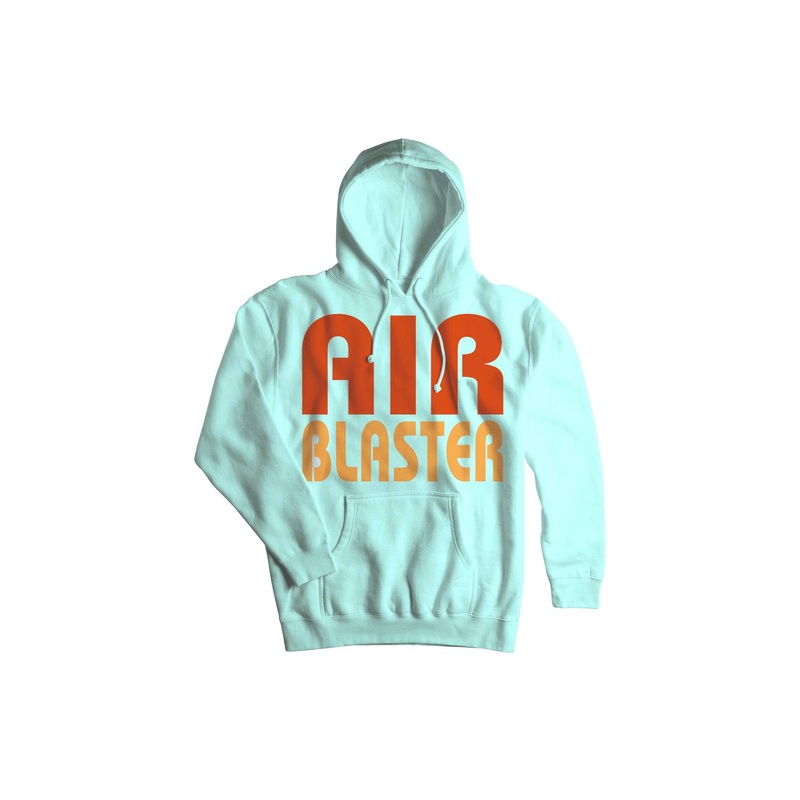 2022 Airblaster Air Stack Hoody in Aqua XS