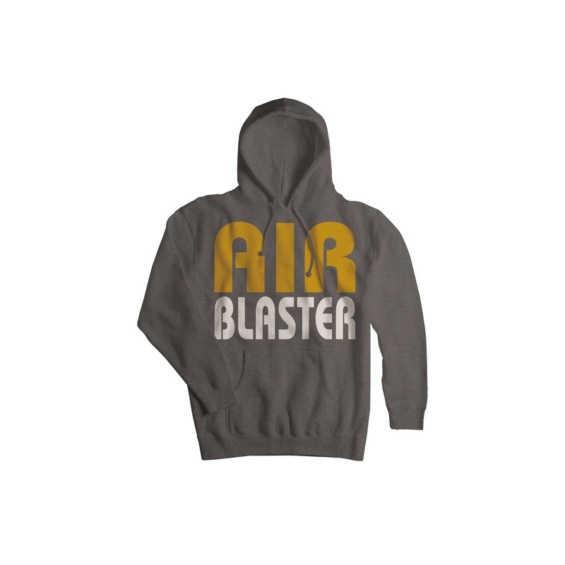 2022 Airblaster Air Stack Hoody in Charcoal Heather XS