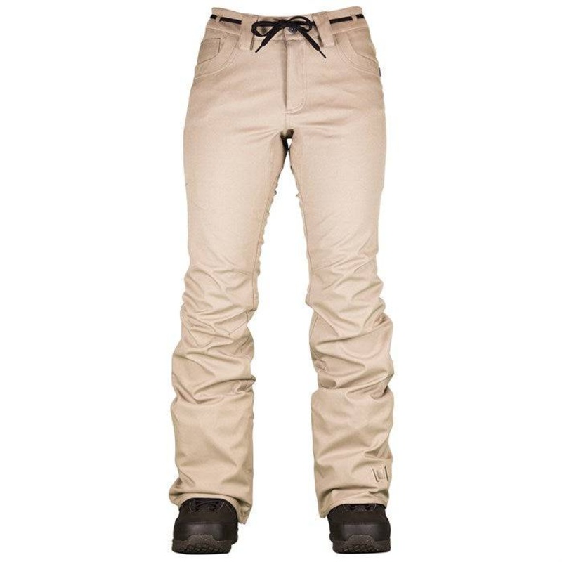 2022 L1 Heartbreaker Twill Womens Snow Pant in Military XS