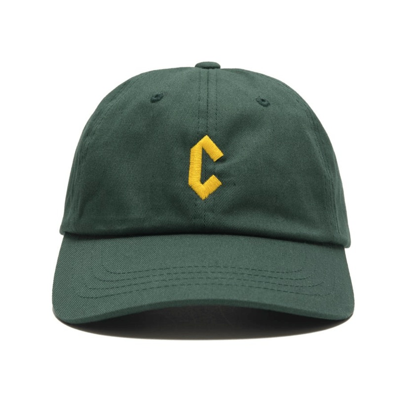 Chrystie New York Small C Logo hat in Green