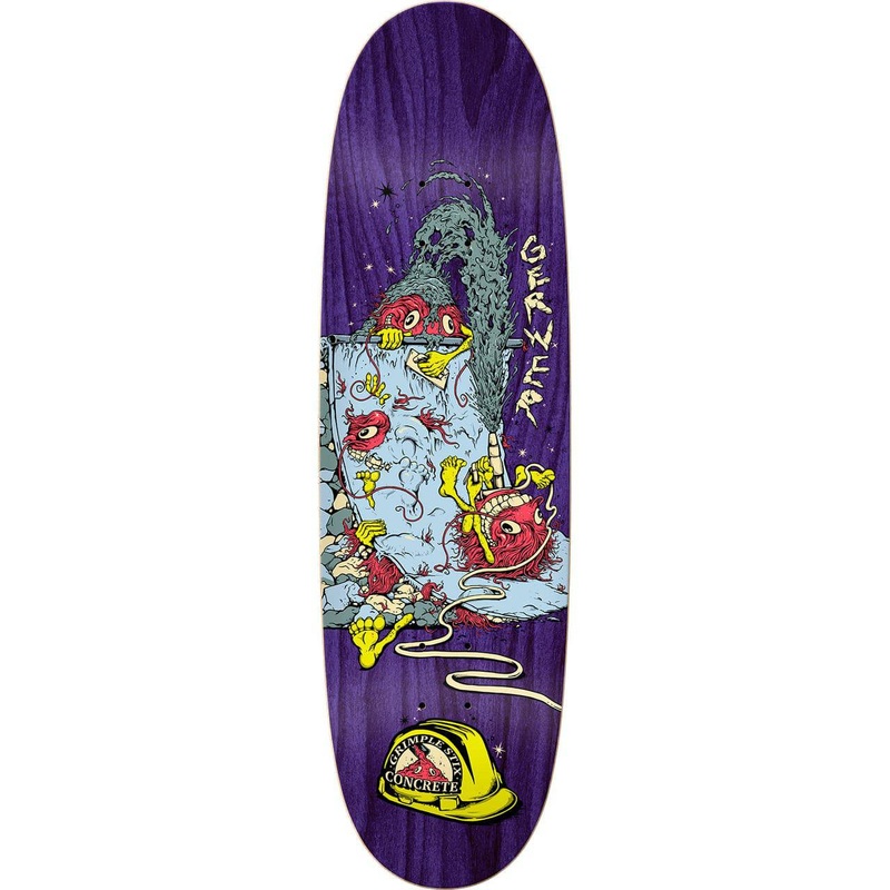 Grimple Stix Gerwer At Work Skate Deck in 9.12"