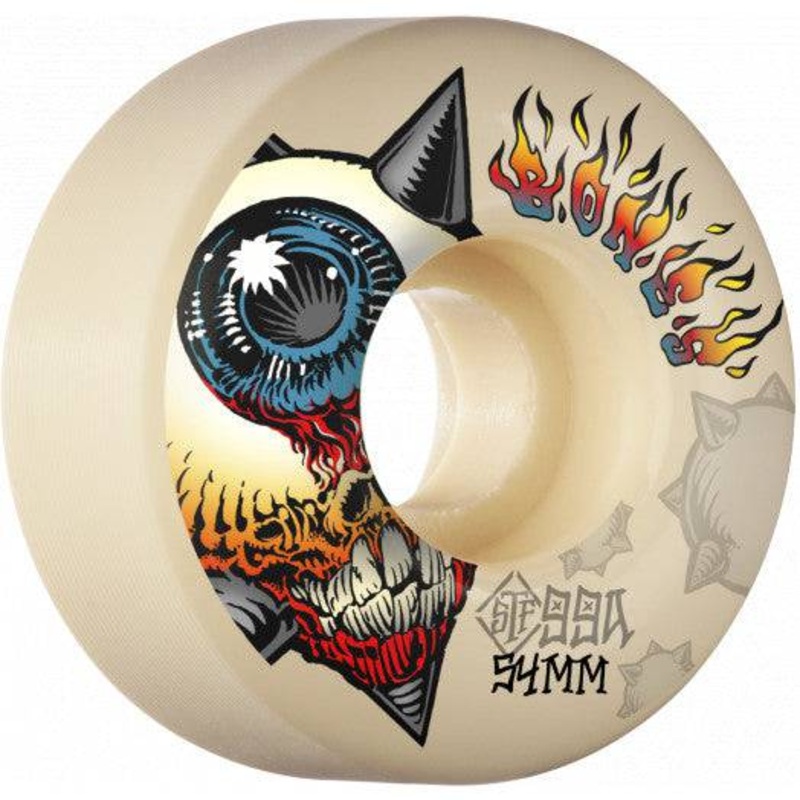 Bones Iron Sun V1 standard Street Tech Formula Skate Wheels 99A 53mm