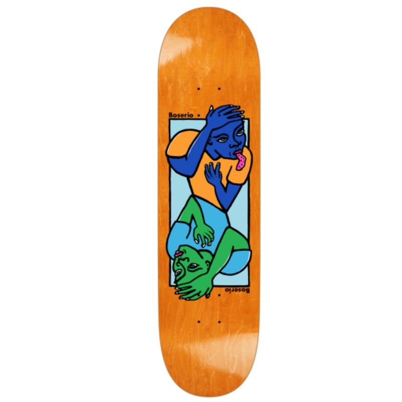 Polar Nick Boserio Double Head Skateboard Deck in 8.5