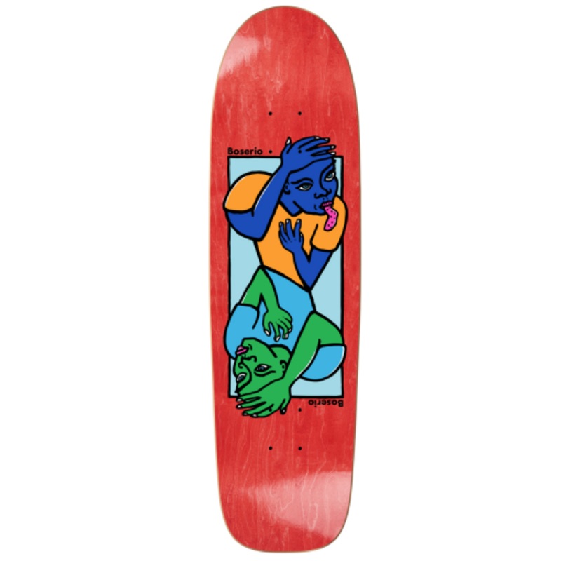 Polar Nick Boserio Double Head Skateboard Deck in Surf Jr. Shape