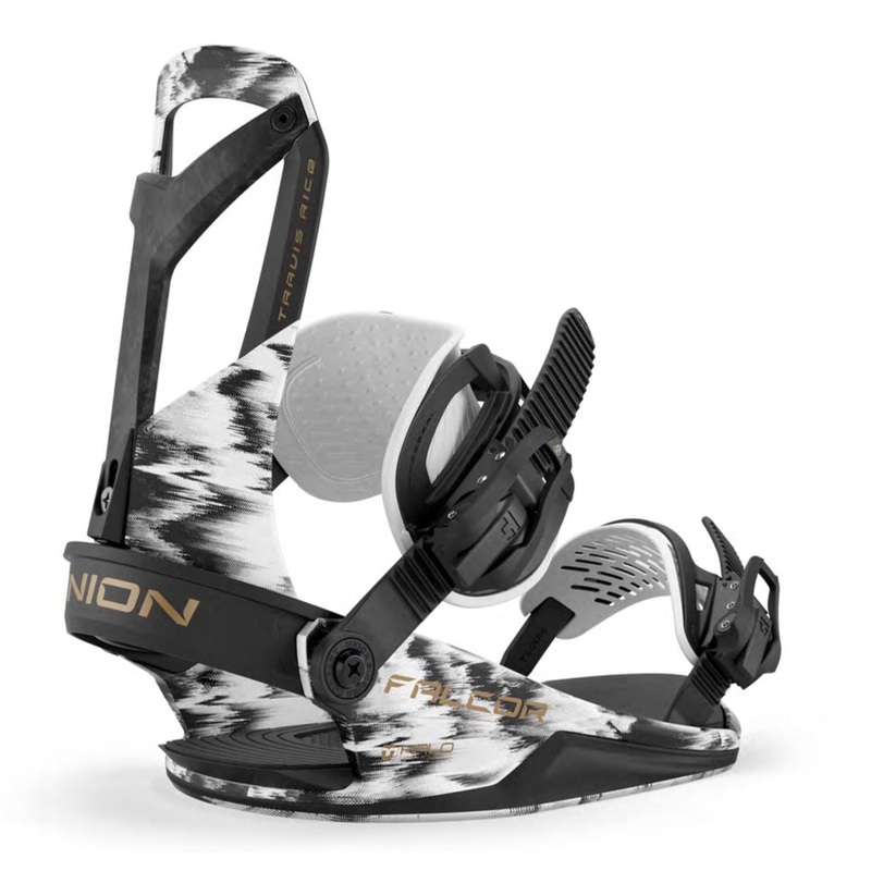 Union Falcor Snowboard Bindings 2026 Metallic Black L