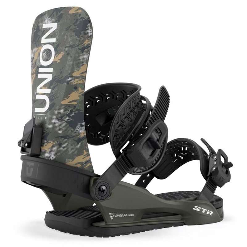 Union STR Snowboard Bindings 2026 Black L