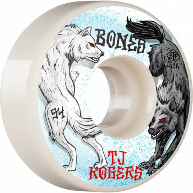 Bones Rogers Arctic Battle 103a V3 Slim Skate Wheel Street Tech Formula 52mm