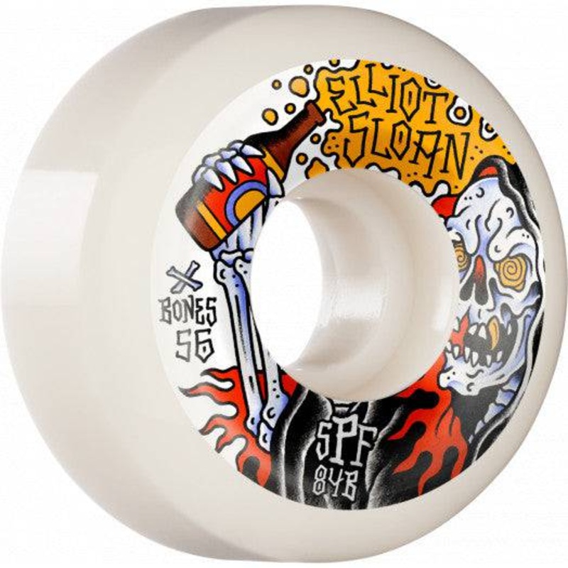 Bones Sloan Hammered P5 Sidecut Skate Wheels Skatepark Formula 84B 56mm