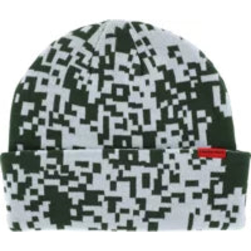 Corduroy Pixels beanie Pink