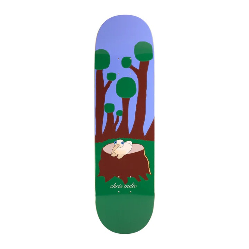 Frog Tree Trunk Chris Millic Skateboard Deck 8.6"