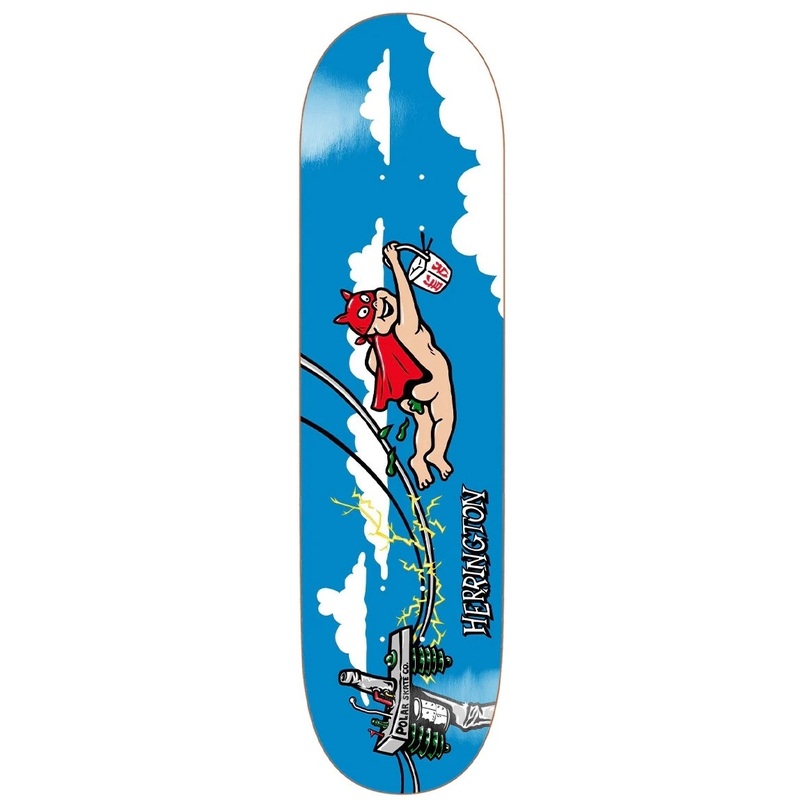 Polar Skate Co Aaron Herrington Take Away Skateboard Deck 8.25"