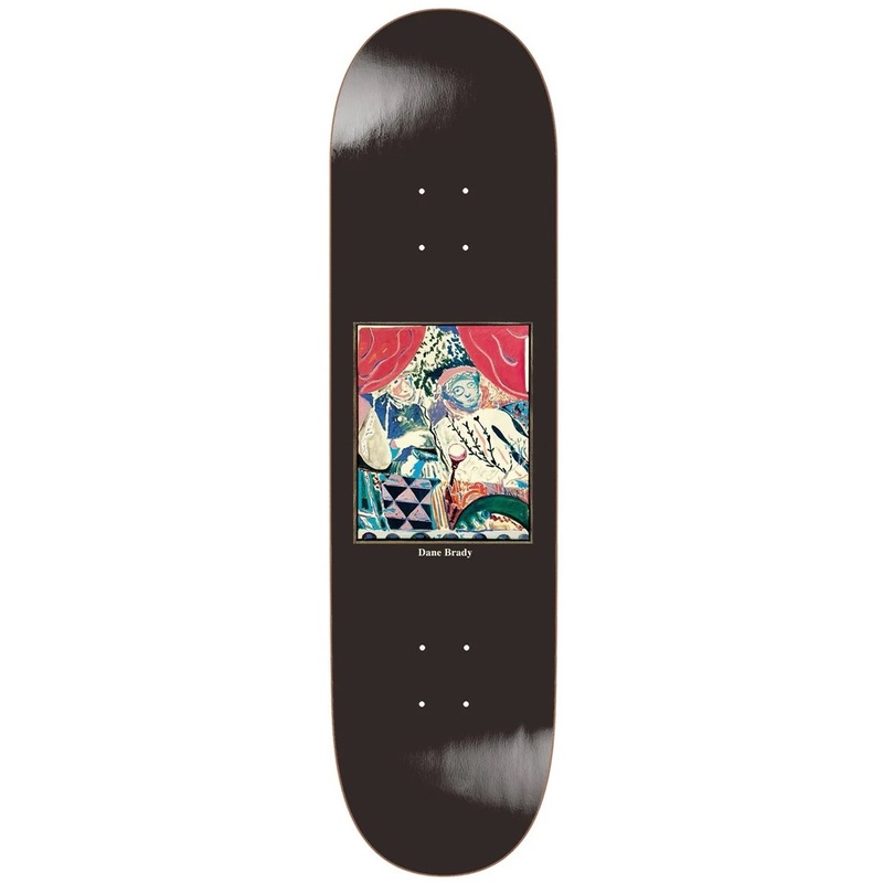 Polar Skate Co Dane Brady Time Travelers Skateboard Deck 8.25"