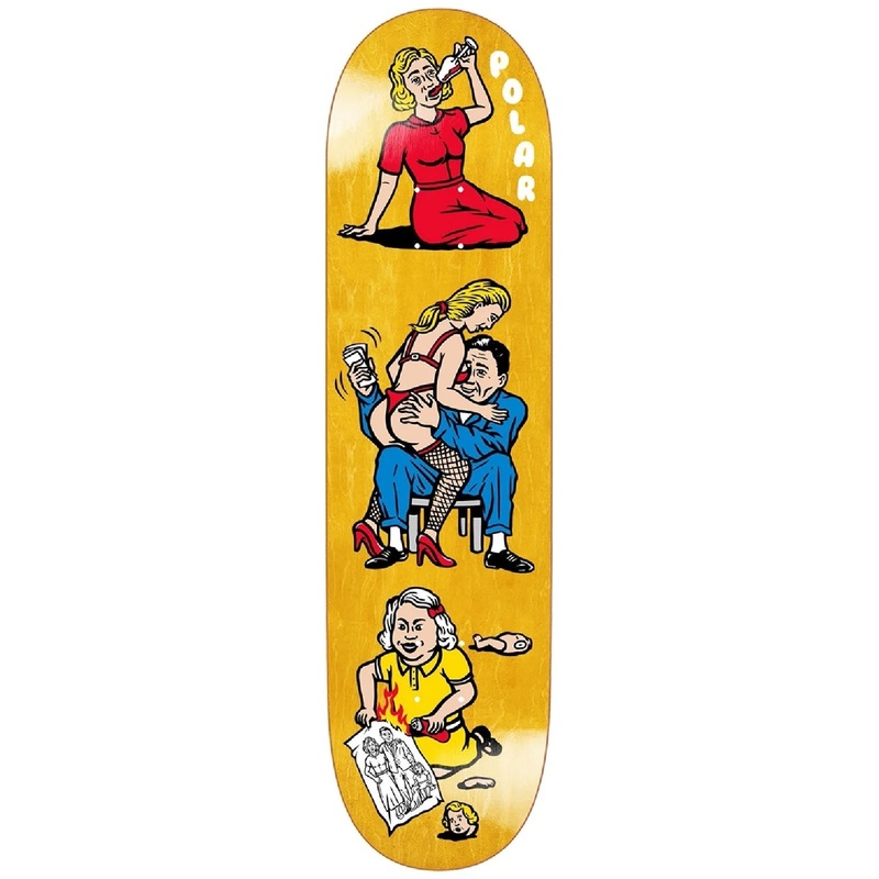 Polar Skate Co Team Model Family Affair Skateboard Deck 8.25"