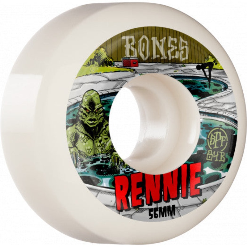 Bones Rennie Pool Lagoon P5 Sidecut Skate Wheels Skatepark Formula 84b 54mm