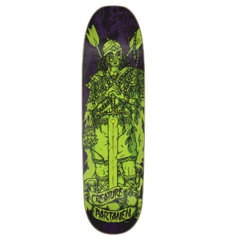 Creature Partanen Vikings Skate Deck in 8.8"