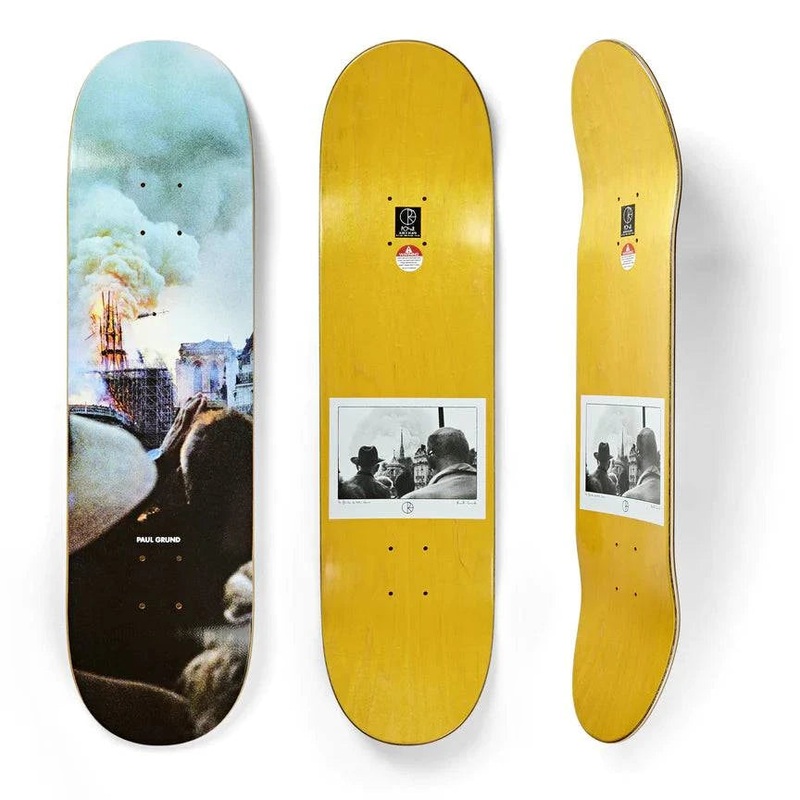 Polar Paul Grund Notre Dame Skate Deck 8.25