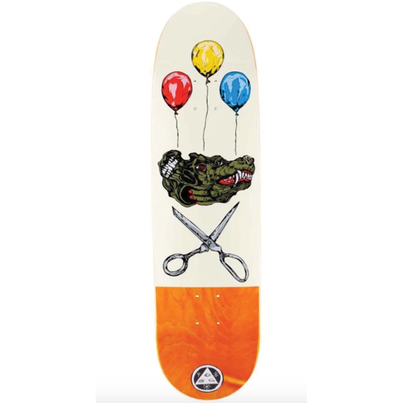 Welcome Bark on Pysanka 2 Skateboard Deck in Bone 8.5