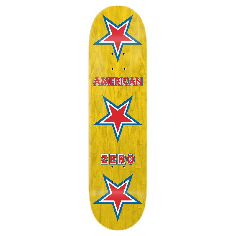 Zero American Zero Skateboard Deck 8.25