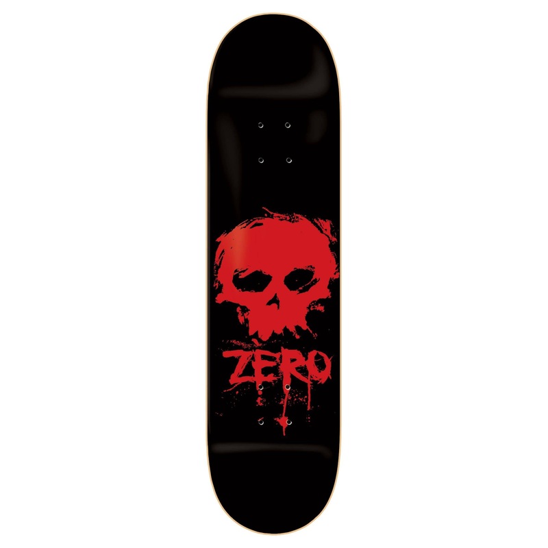 Zero Blood Skull Skateboard Deck 8.5