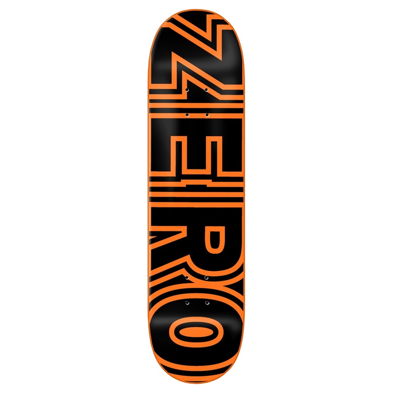 Zero Bold Skateboard Deck 8.5